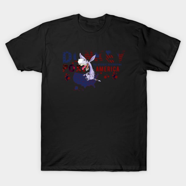 Donkey Pox The Disease Destroying America T-Shirt by NICHE&NICHE